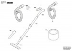 Bosch 3 601 JE5 1K0 GAS 15 PS Industrial Vacuum Cleaner Spare Parts